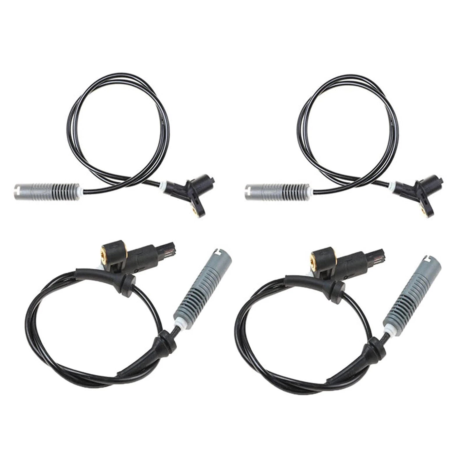 Set of 4 ABS Wheel Speed Sensors for BMW 318 323i 325i 328i M3