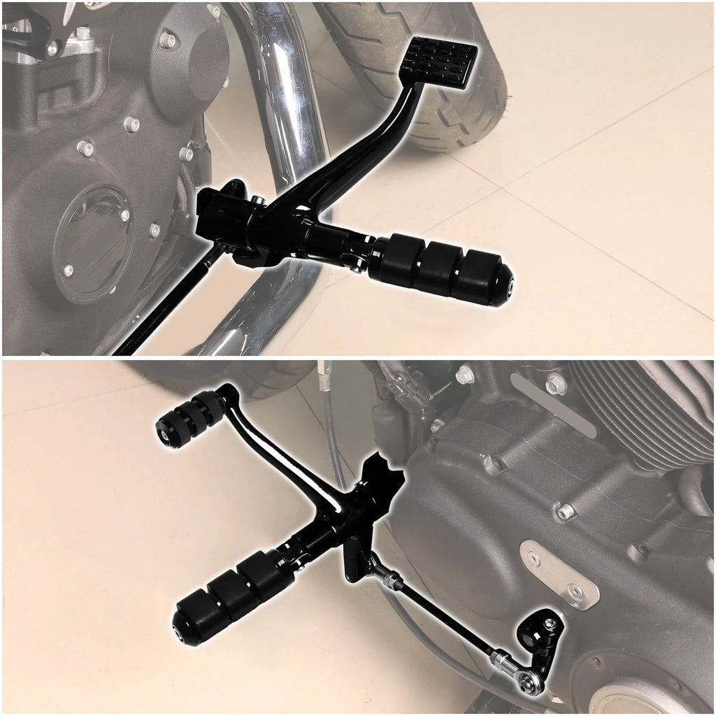Forward Control Peg Levers Linkages for Harley Sportster XL 883 1200 (2004–2013)