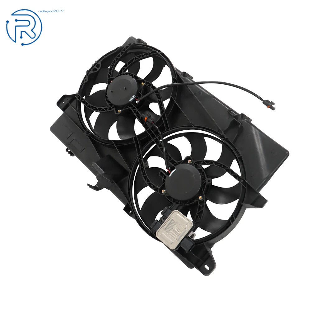 Dual Cooling Fan Assembly for Ford Edge, Lincoln MKX (2007–2018)