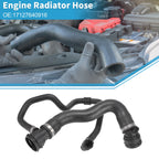 Engine Radiator Hose No. 17127640916 for BMW 528i (2012–2016) Rubber Black