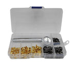 60pcs Dual Sided Rivets Set 6mm 8mm 12mm with Tool for Jeans Repair