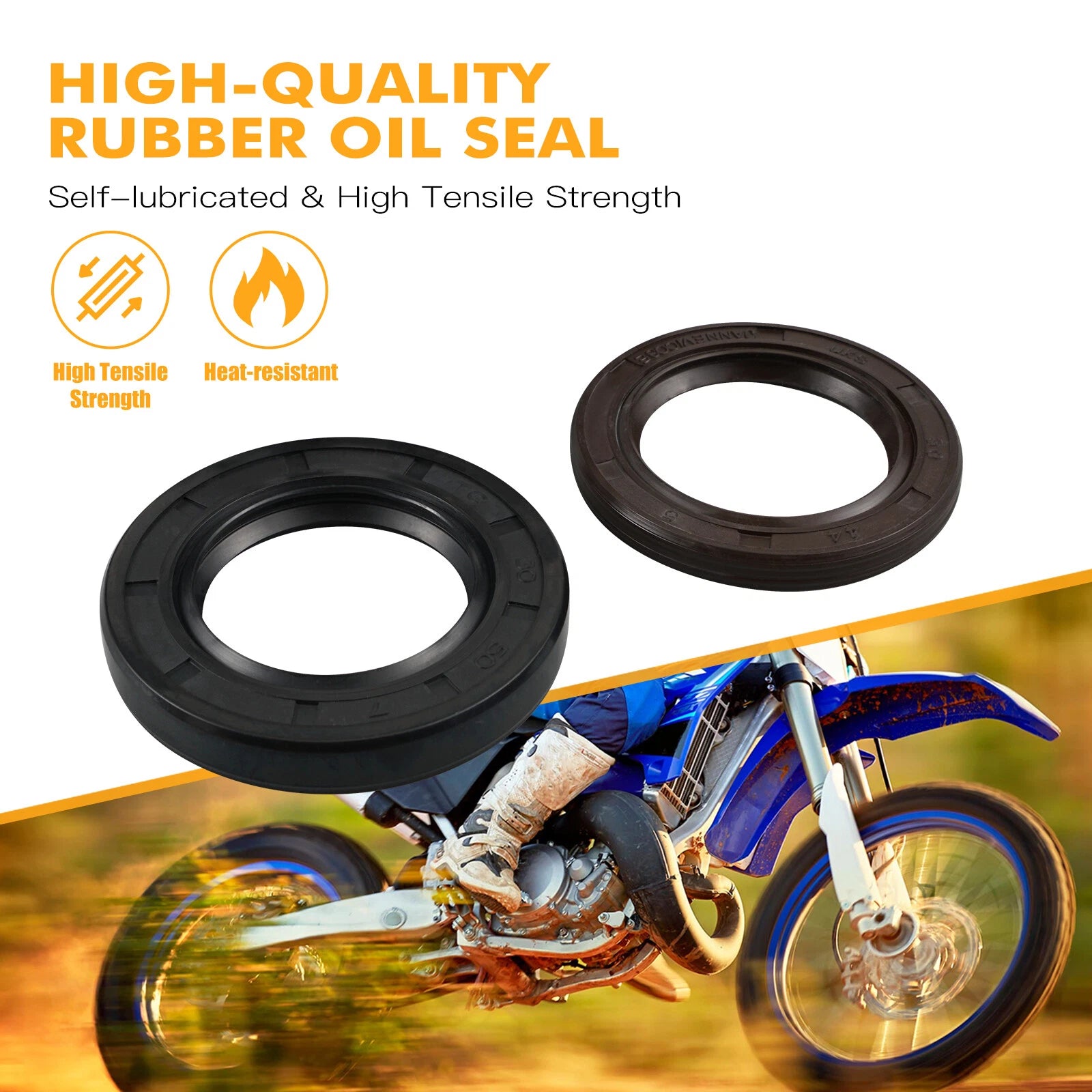 Rear Wheel Bearings & Seals Kit for Yamaha YZ125 YZ250 YZ250X (1999–2024)