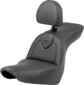SADDLEMEN Roadsofa Seat with Backrest for FXLR/FLSB (2018–2023)