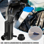 Windshield Washer Motor Pump for Kia K900 (2015–2018) 98510-2S000 Black