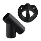 75mm Plastic Exhaust Pipe Branch Connector Adapter for Eberspacher