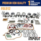 F6L912 Overhaul Rebuild Kit for Deutz Tractor D8006 D9006 D10006 DX110 (STD)