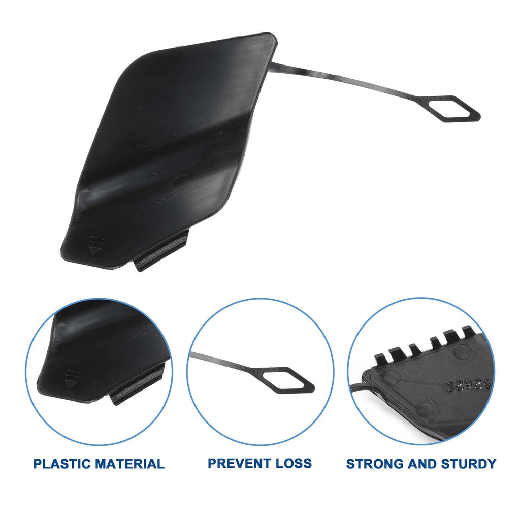 Front Bumper Tow Hook Cover for Mercedes-Benz SLK W172 (No.A1728852623) Unpainted