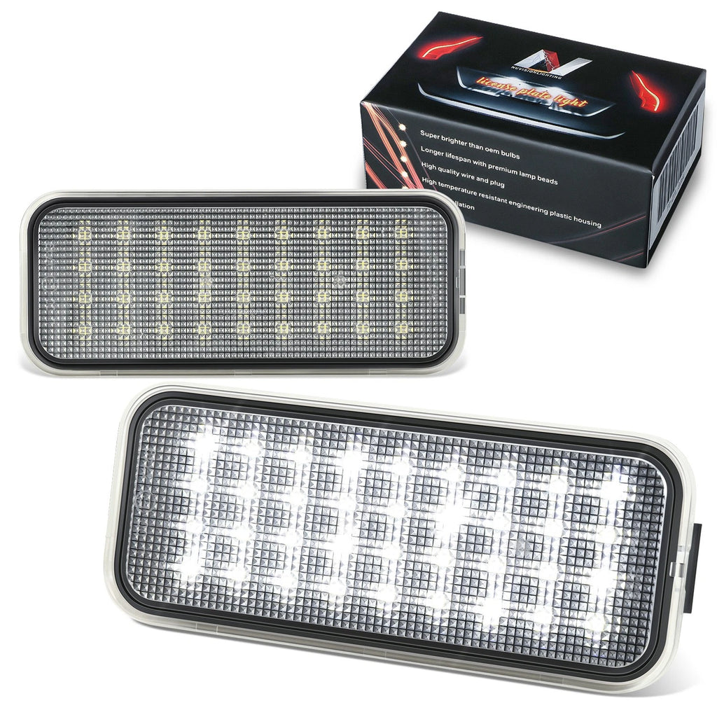 LED Bed Cargo Lights for Toyota Tacoma (2020–2023) - Black/Clear Pair
