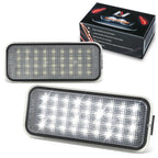 LED Bed Cargo Lights for Toyota Tacoma (2020–2023) - Black/Clear Pair