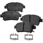 Front Brake Disc Rotors and Pads Kit for Toyota Prius (2004–2009)