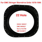 Transom Seal Gasket for OMC Stringer Sterndrive (1978–1986) OE # 909527