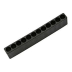 Set of 4 Bit Holders for Screwdrivers 1/4 Hex Shank 12 Hole Storage