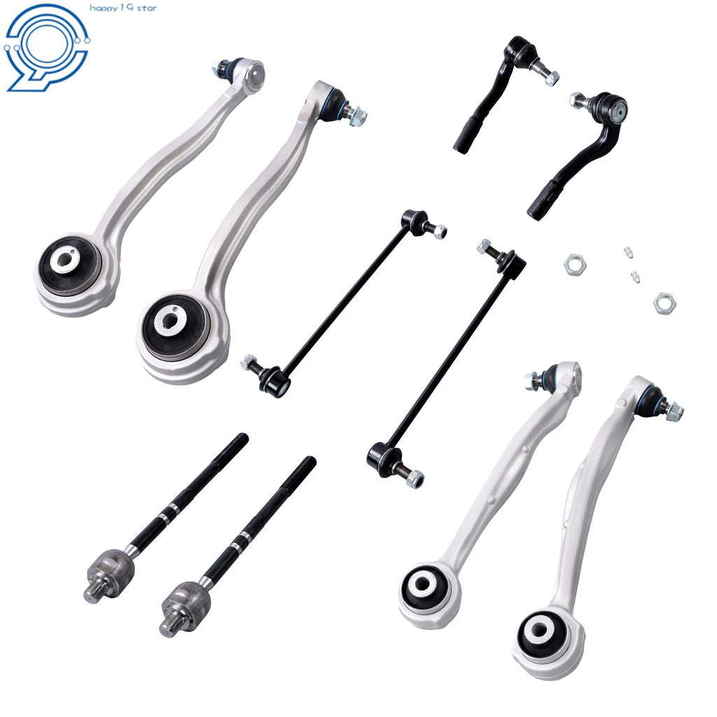 Front Control Arm & Tie Rod End & Sway Bar Link for Mercedes-Benz C350 (2008–2015)