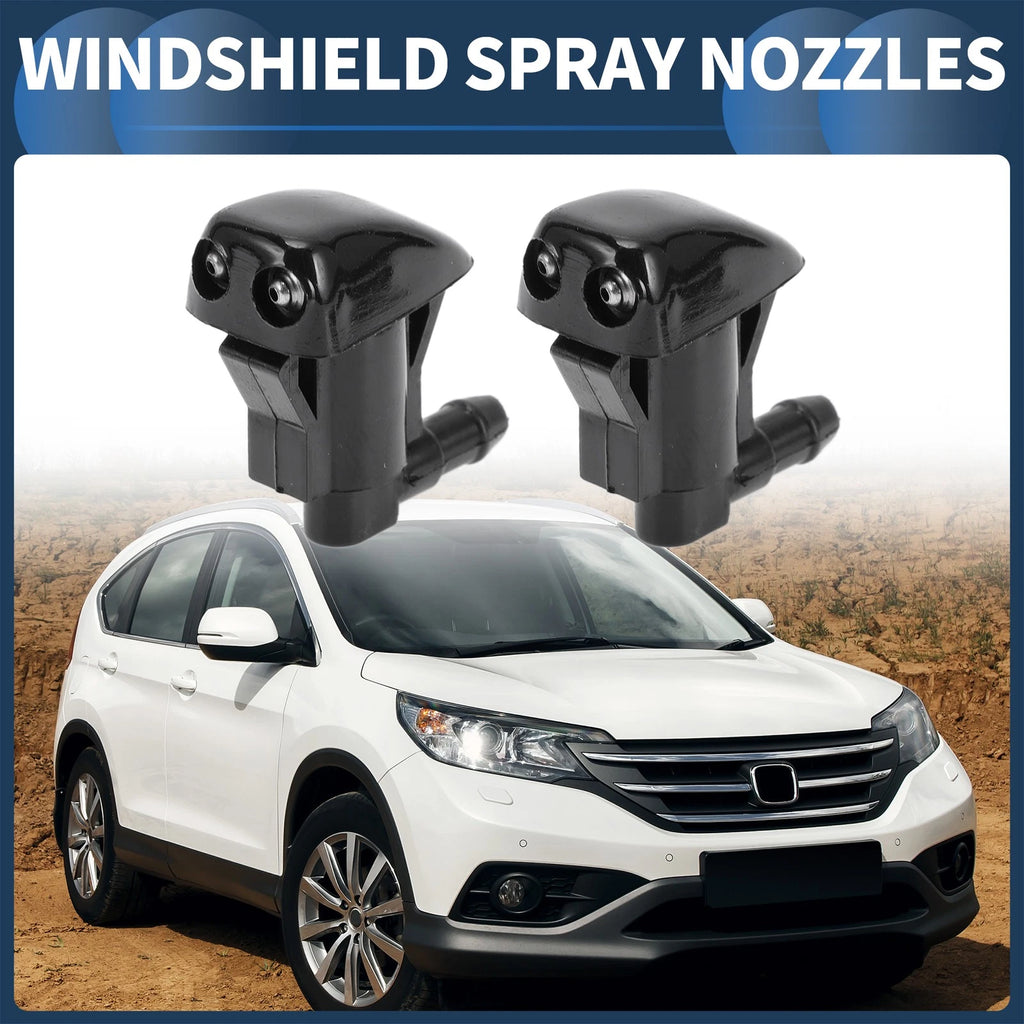 Set of 2 Front Windshield Washer Nozzles No. 55372143AB for Jeep Grand Cherokee (2011–2021)
