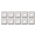 Carbide Insert Cutters 12x12mm Set of 4 for Woodworking Applications