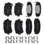 Ceramic Brake Pads Kit for Buick Allure LaCrosse Regal Chevy Malibu (2005–2016)