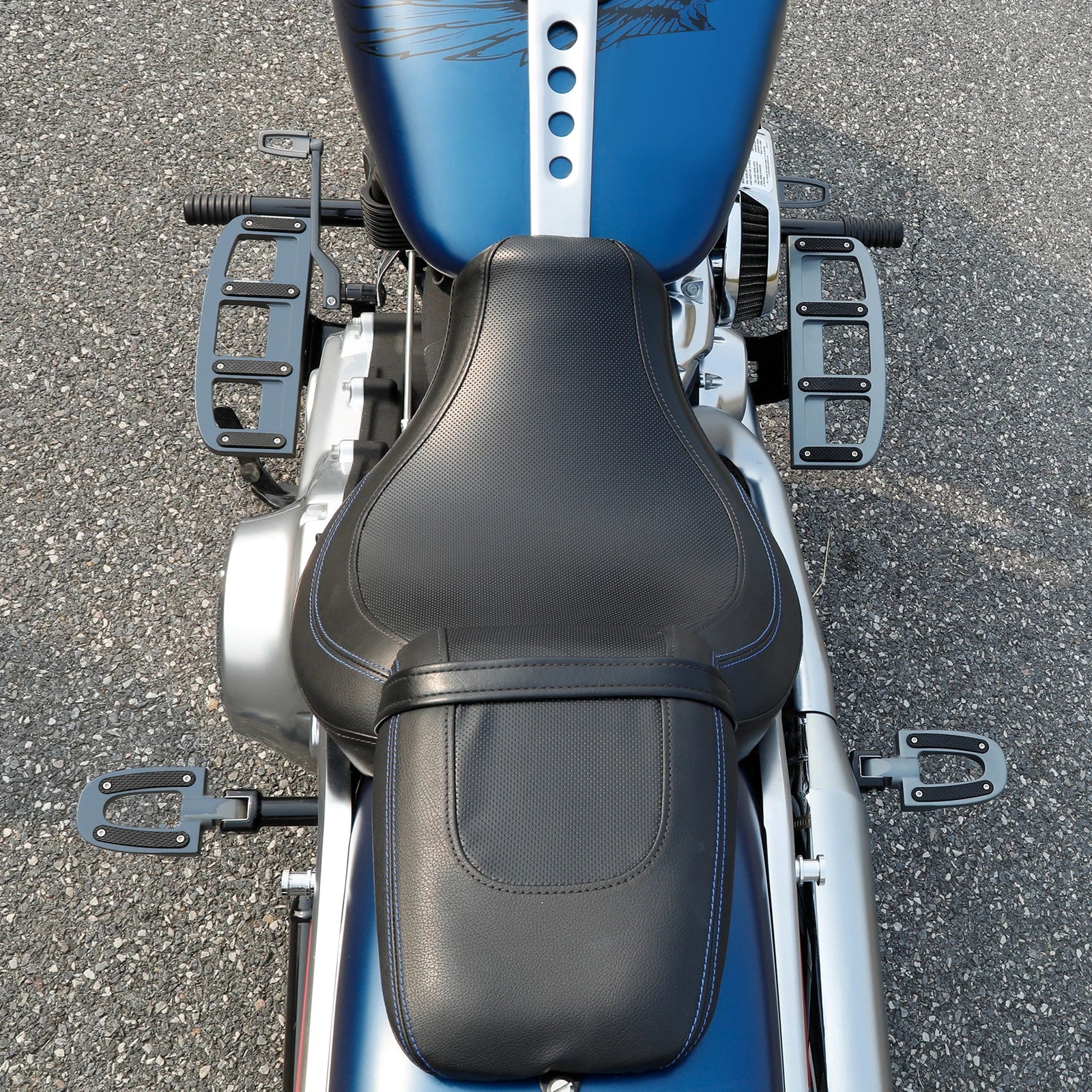 Driver Footboard & Footpegs for Harley Softail Fat Boy (2018–2023)