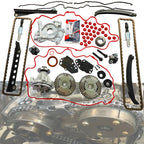 Timing Chain Kit with Oil Water Pump Cover Gasket for Ford F150 Lincoln (2004–2008)