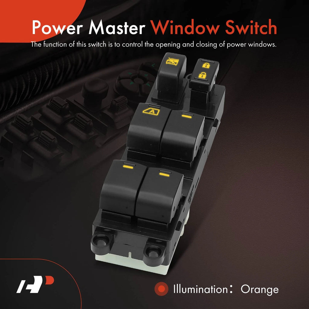 Front Left Power Window Switch for Nissan Versa (2010-2012)