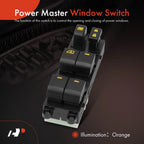 Front Left Power Window Switch for Nissan Versa (2010-2012)