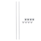 Set of 2 Linear Rail Shaft Guides for Make Model