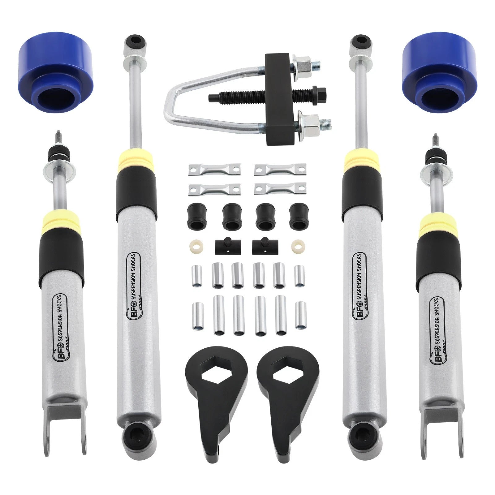 3" Front 2" Rear Lift Kit for Chevrolet Tahoe GMC Yukon (2000–2006)
