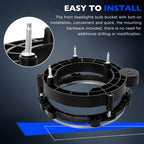 Headlight Mount Bracket for Jeep Wrangler TJ (1997-2006)