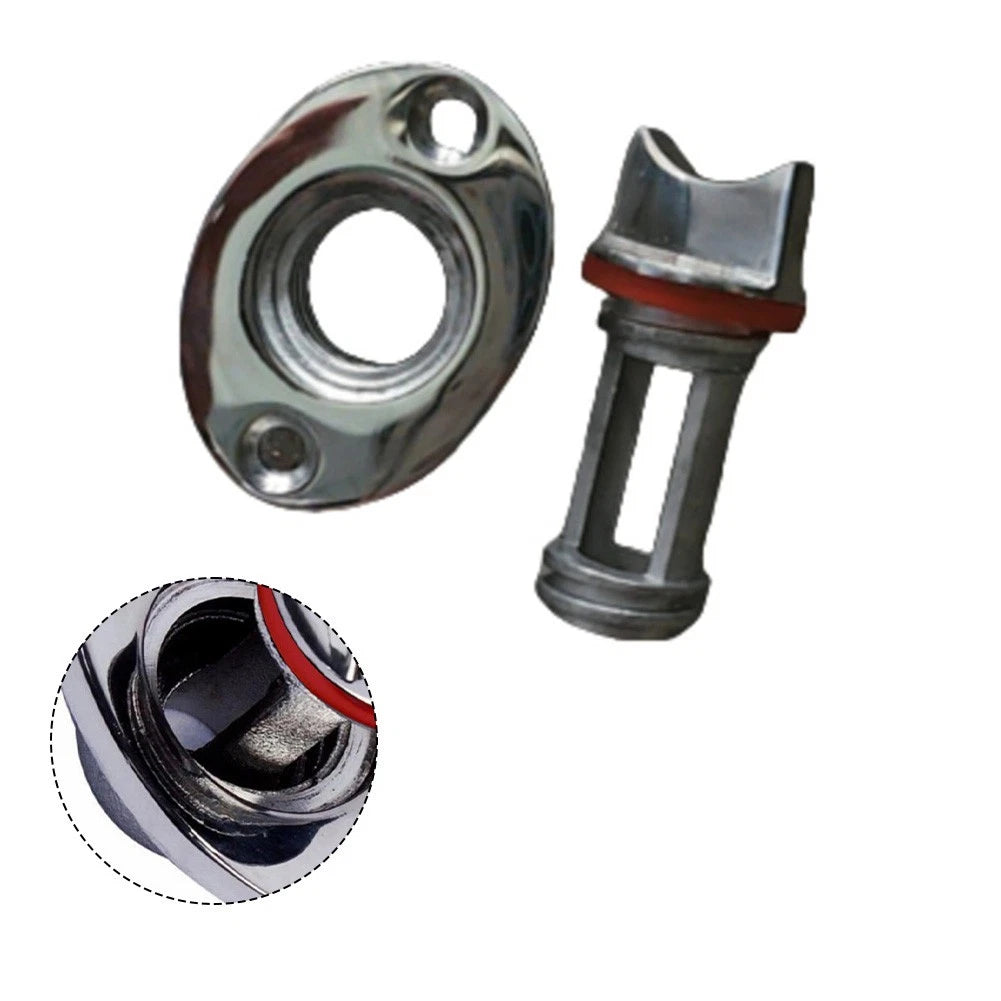 Stainless Steel Marine Drain Valve with O Ring for Easy Installation