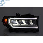 Full LED Headlight for GMC Acadia AT4 (2020-2023) Chrome Clear