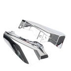 Chrome Mid-Frame Air Deflector Heat Shield for Harley CVO Road Glide (2023–2024)