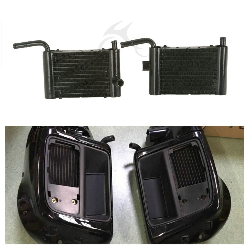 Lower Vented Fairing Radiator Cooler for Harley Touring (2014–2023)