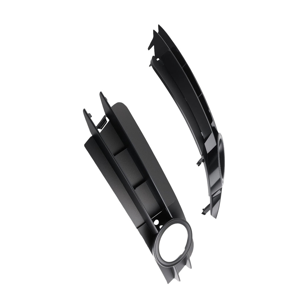 2X Front Bumper Fog Grille Cover for Audi A6/A6 Quattro (2005-2008)