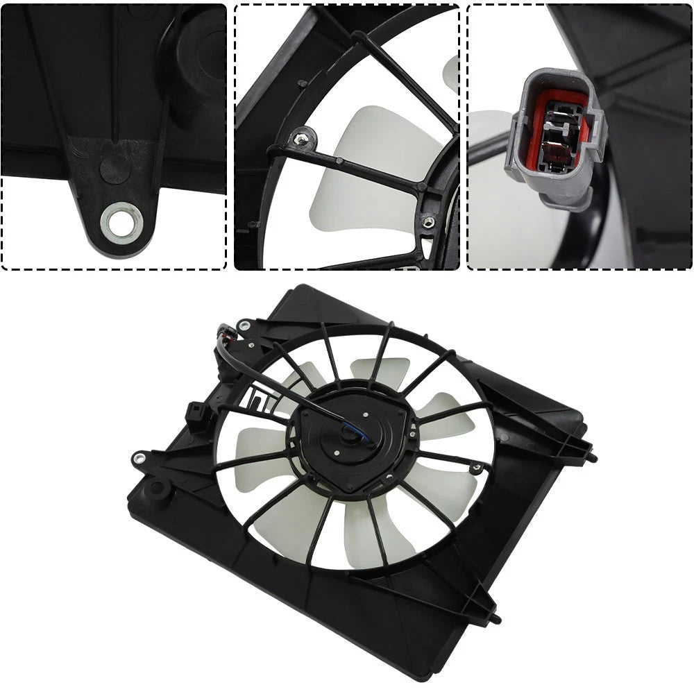 Single A/C Condenser Cooling Fan for Honda CR-V (2010â2011)