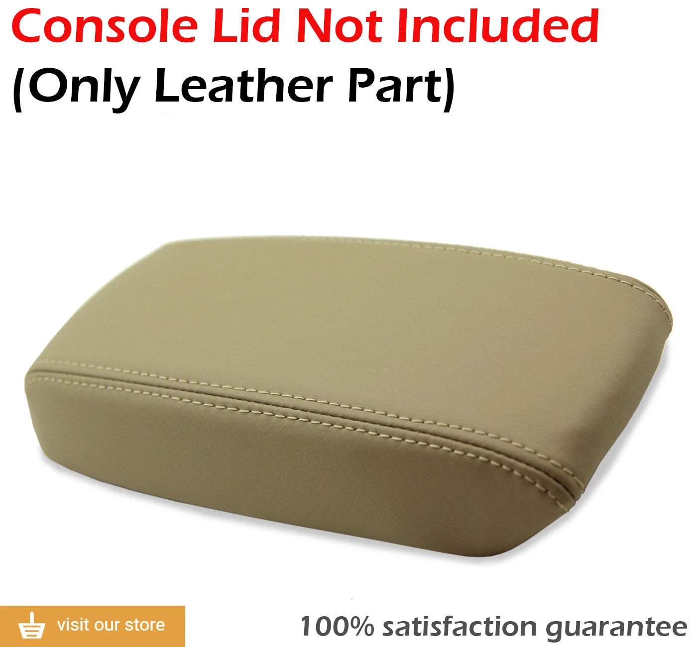 Leather Synthetic Center Console Armrest Cover for Acura Integra (1994–2001)