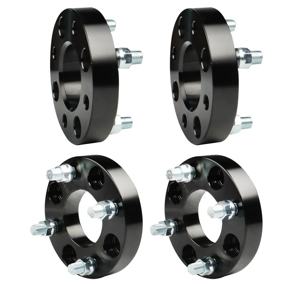 Set of 4 Wheel Spacers for Golf Cart (1/2x20 Studs, 62mm Hub Bore)