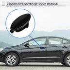 Front Left Door Knob Cover for BMW 5-Series G30/G38 (2018-2023) Black