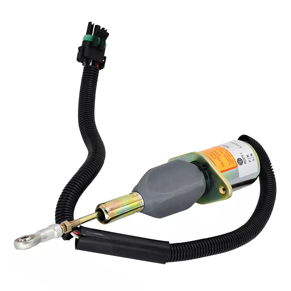 Fuel Shutoff Solenoid RE504223, 1755ES for John Deere 6076, 6068