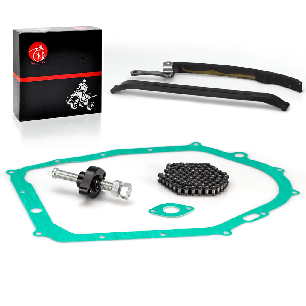 Timing Chain Guides Tensioner Gasket Kit for Warrior Raptor Big Bear 350 (1990–2006)