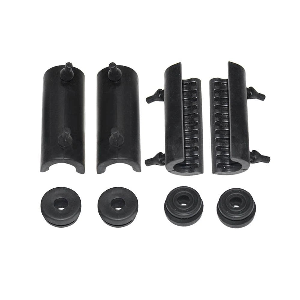 Set of 4 Rubber Grommet Support Cushions for Harley Touring (2014–2020)