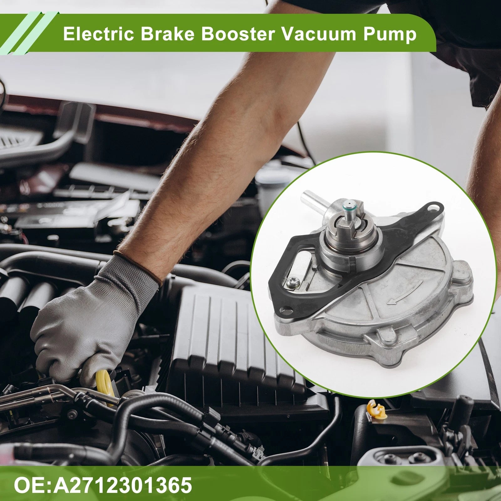 Brake Vacuum Pump No.A2712301365 for Mercedes-Benz C250 (2012–2015)