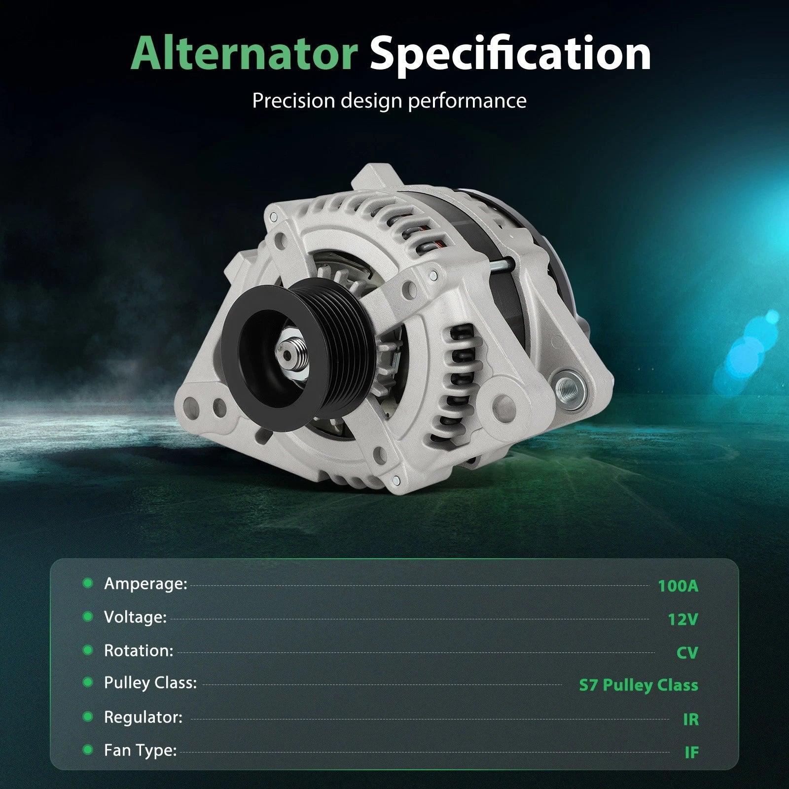 100A Alternator for Toyota Tacoma 2005–2015 4.0L V6