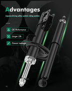 Set of 4 Shocks & Struts for Chevrolet Malibu (2004–2012) Pontiac G6 (2005–2012)