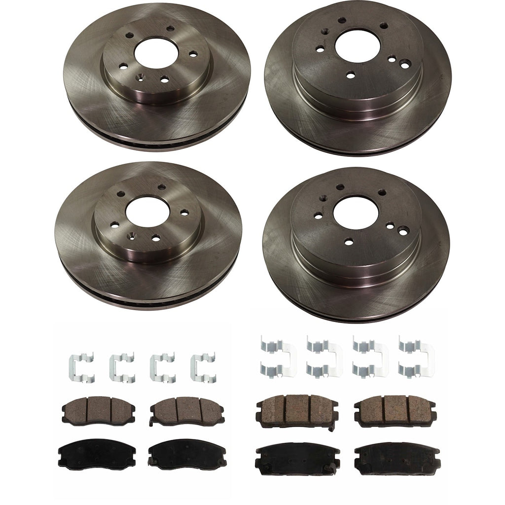 Brake Disc and Pad Kit for Saturn Vue, Chevrolet Equinox (2008–2010)