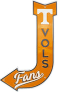 Metal Sign for Tennessee Volunteers (Vols) Fans - 11.5" x 17.5"