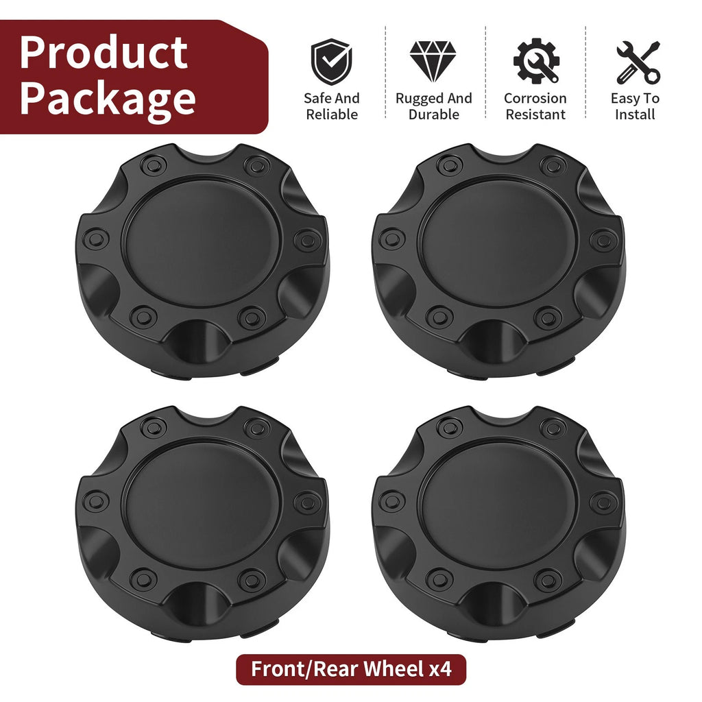 Set of 4 Wheel Center Caps for Polaris RZR XP 1000 (2017–2020) 1522853-655