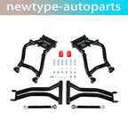 High Clearance Rear A-Arms for Polaris RZR 800 S / RZR 800 4 (2008–2014) - Black