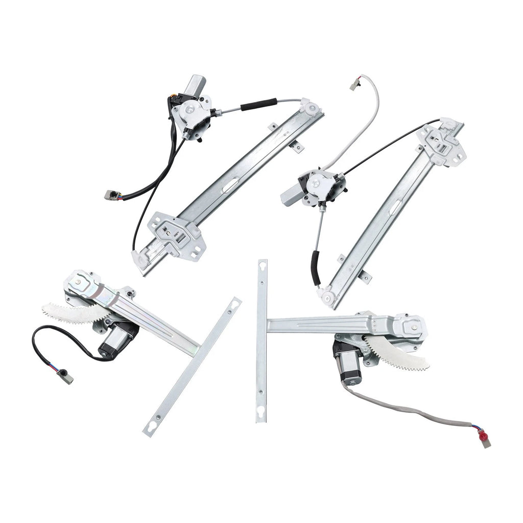 Set of 4 Power Window Regulators for Honda Accord (1998–2002)
