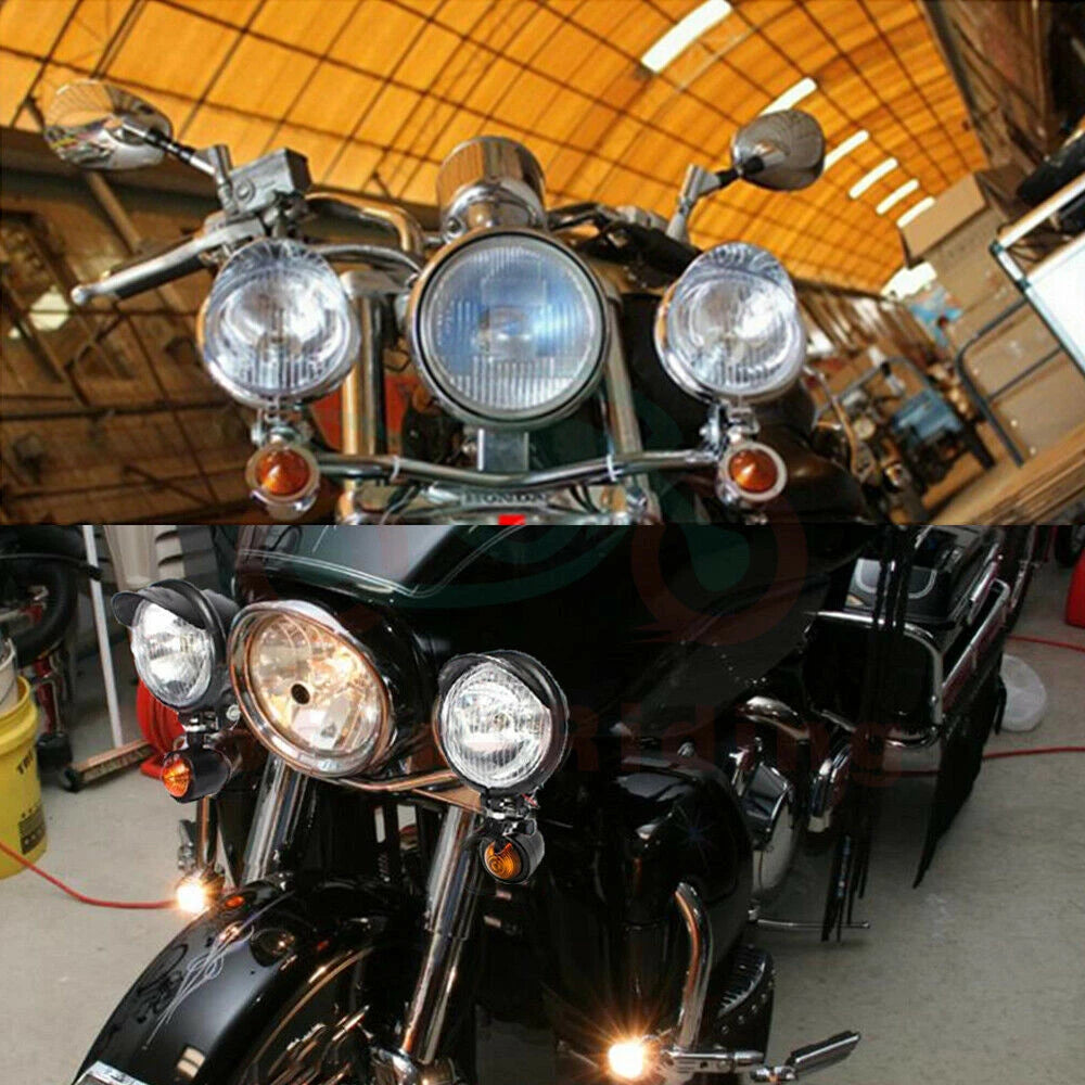 ABS Passing Turn Signal Lights Bar for Yamaha Road Star XV 1600 1700