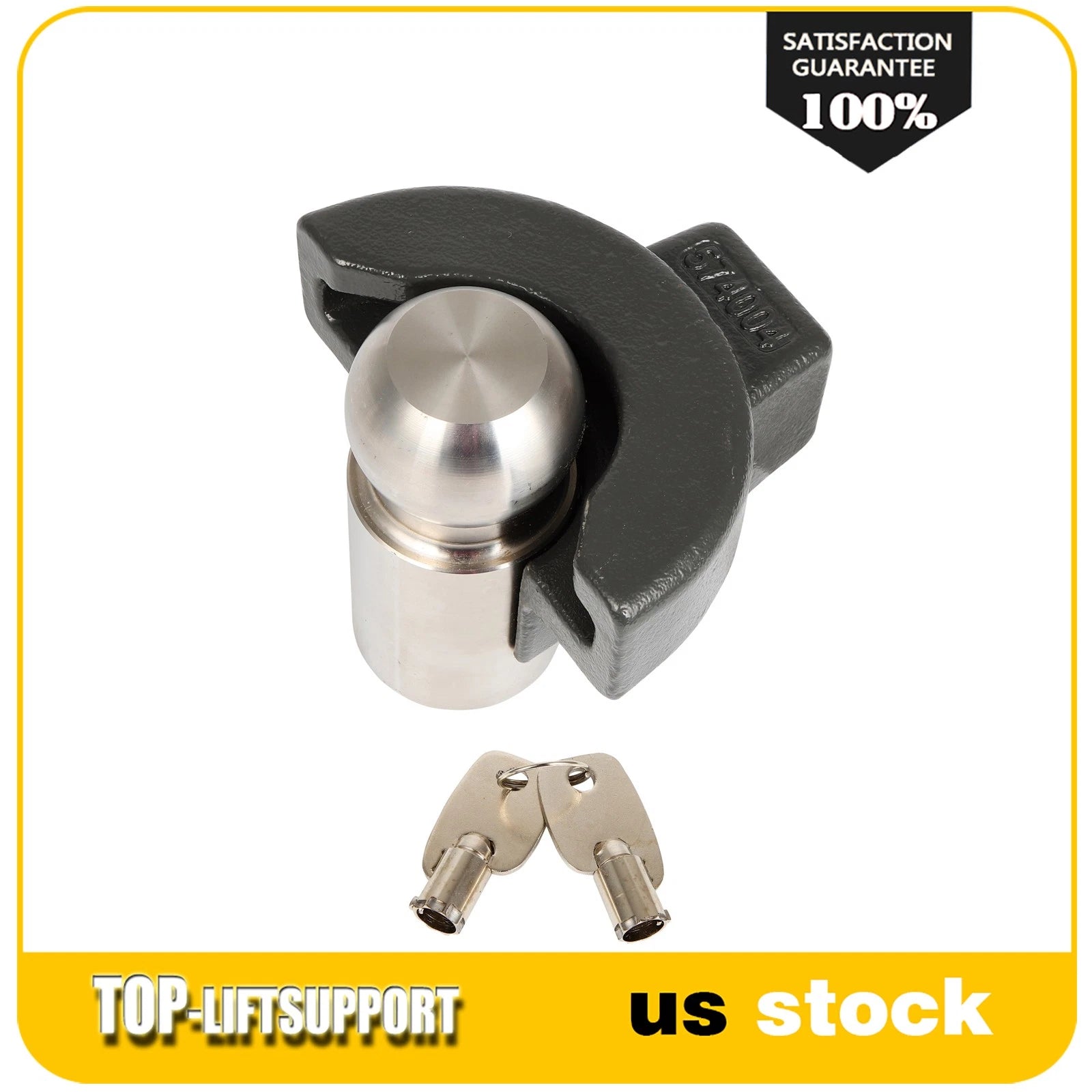 Trailer Coupler Lock for 2-5/16" Ball Coupler