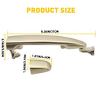 2.75" Black Stainless Steel Exhaust Tip for Make Model